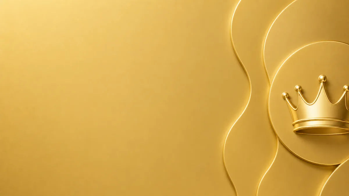 gold banner