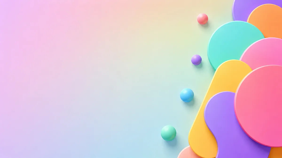 multicolour banner