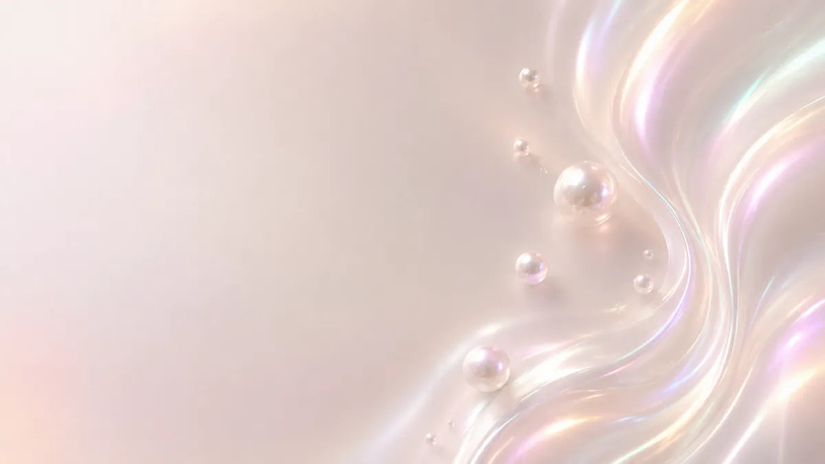 pearlescent banner