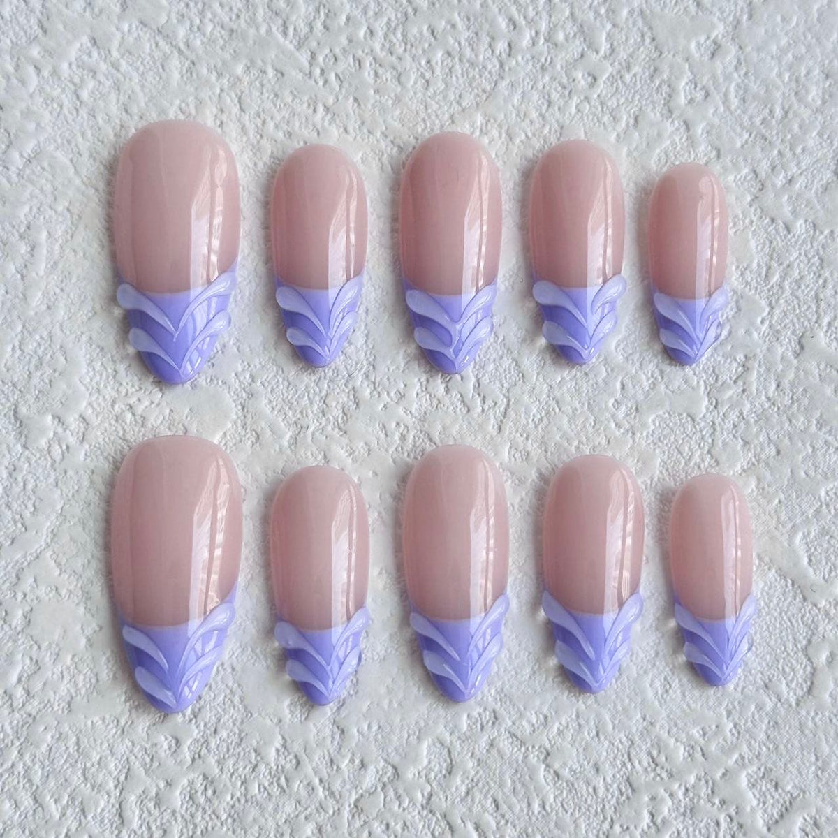 Lavender Nails