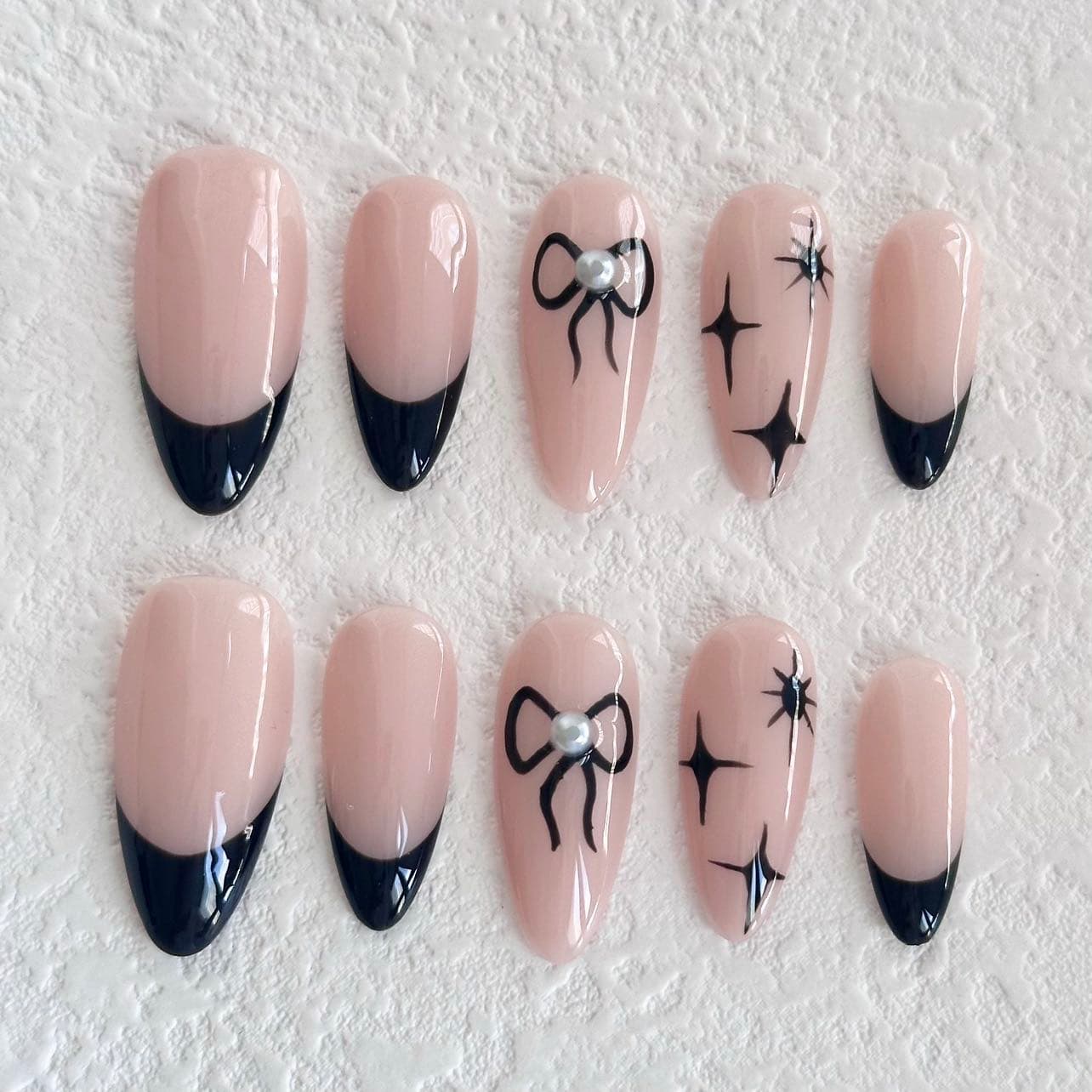 black french tips