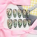 Butterfly wing nail art designs